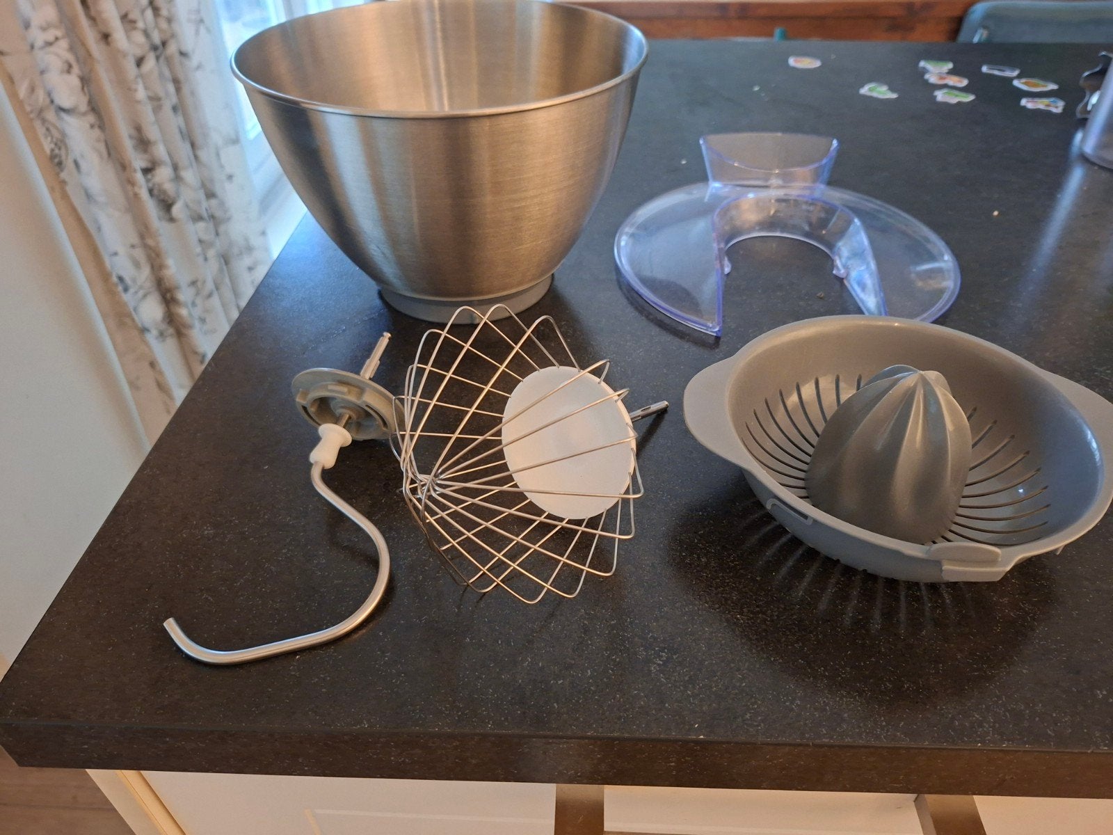 onderdelen van keukenmaschine kenwood prospero, 4 liter of meer, Ophalen, Zo goed als nieuw, 3 snelheden of meer