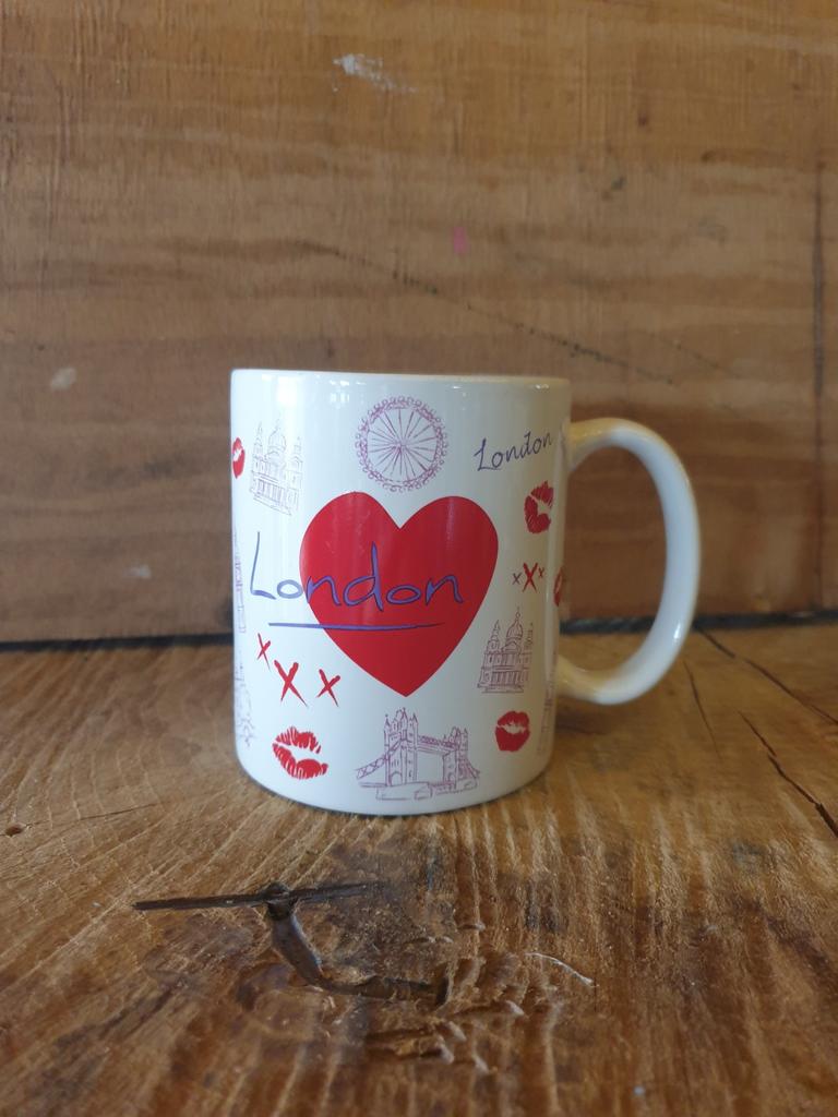 Mok met London print, Ophalen of Verzenden