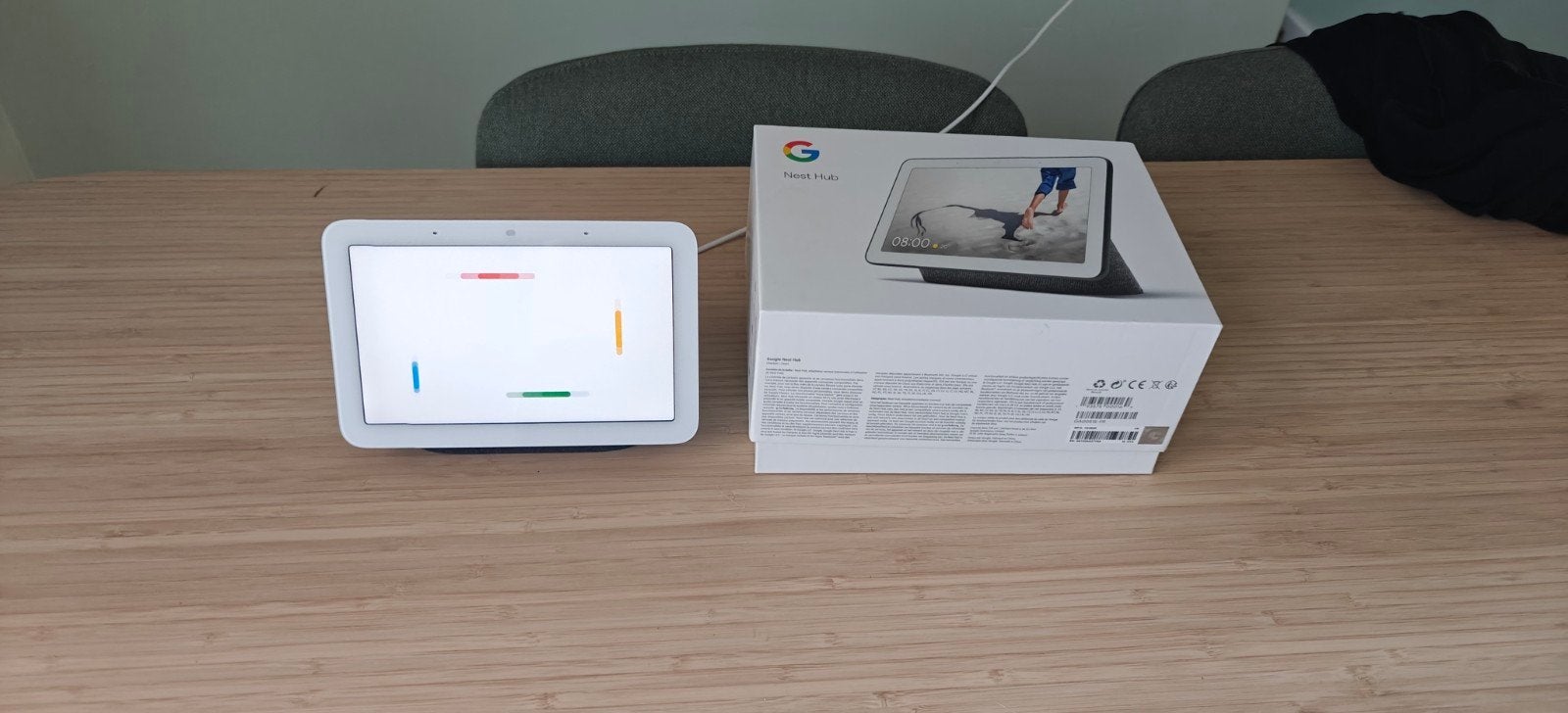 Google Nest Hub (2e generatie) - Smart Display, Overige merken, Overige systemen, Ophalen of Verzenden, Zo goed als nieuw