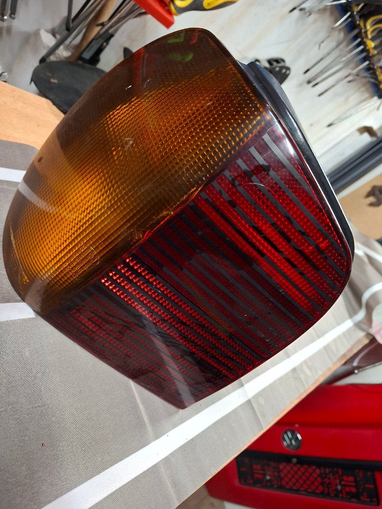 Achterlicht polo 6N, Gebruikt, Volkswagen, Ophalen of Verzenden, Vw