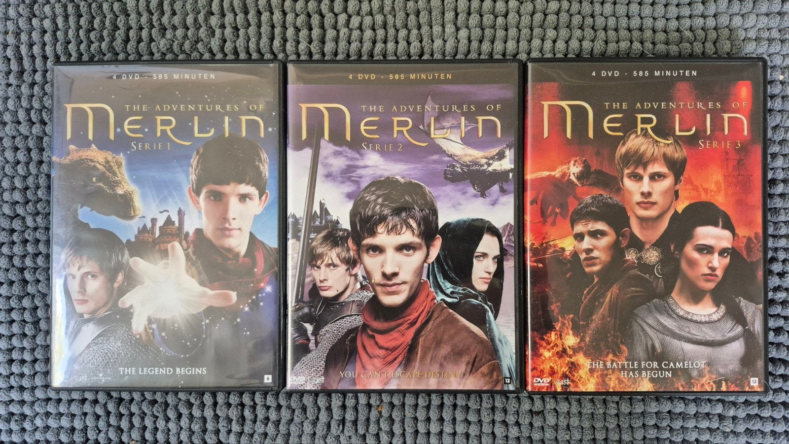 The Adventures of Merlin - Seizoen 1, 2 en 3, Vanaf 12 jaar, Ophalen of Verzenden, Zo goed als nieuw