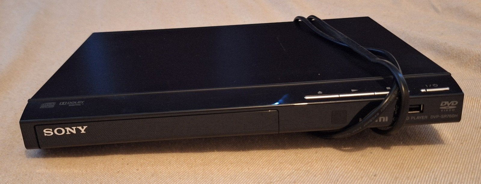 Sony DVP-SR760H DVD/CD-speler - Zwart, Ophalen of Verzenden, Zo goed als nieuw, Sony