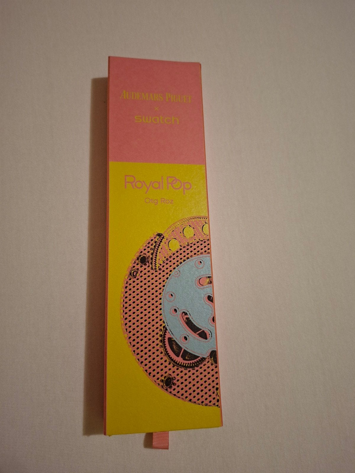 Swatch x Audemars Piguet Royal Pop Otg Roz Zakhorloge, Sieraden, Tassen en Uiterlijk, Horloges | Dames, Swatch, Nieuw, Kunststof