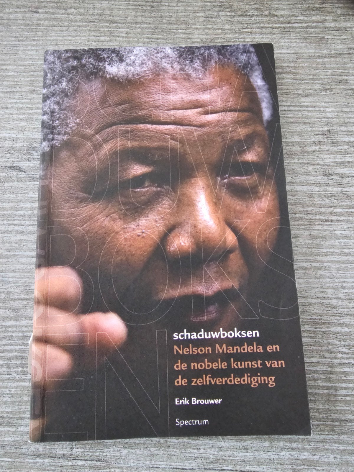 Schaduwboksen: Nelson Mandela en zelfverdediging, Ophalen of Verzenden, Gelezen, Erik Brouwer