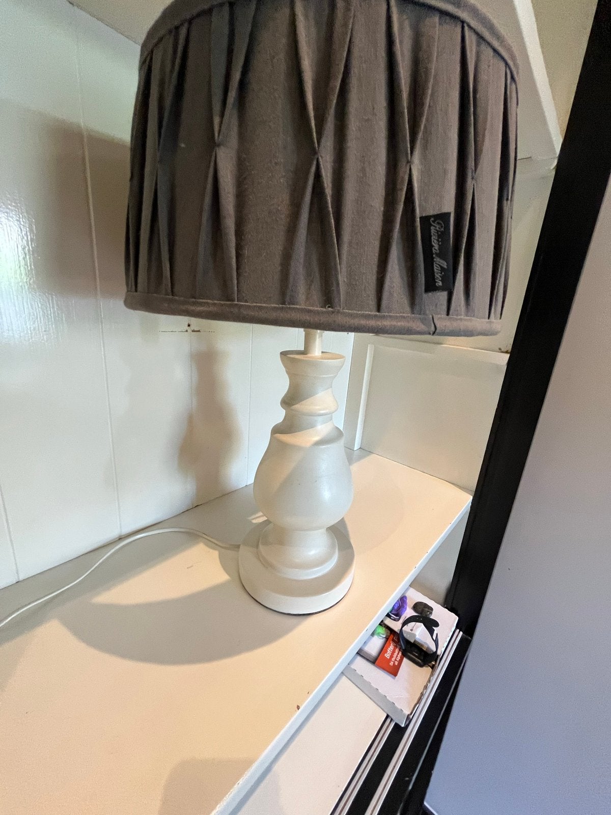 2x Riviera Maison Tafellampen met Stoffen Kap, Ophalen, Gebruikt, Textiel, Riviera Maison
