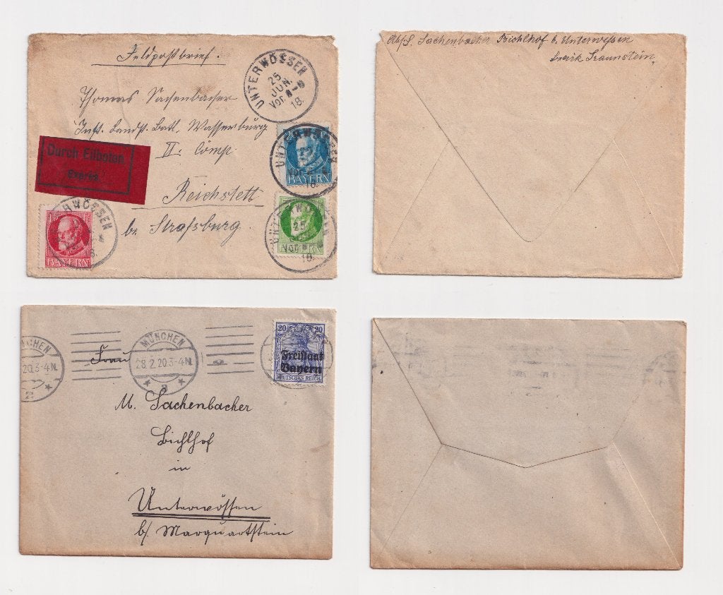 Historisch veldpoststuk en briefomslag, Postzegels en Munten, Ophalen, T/m 1940, Gestempeld