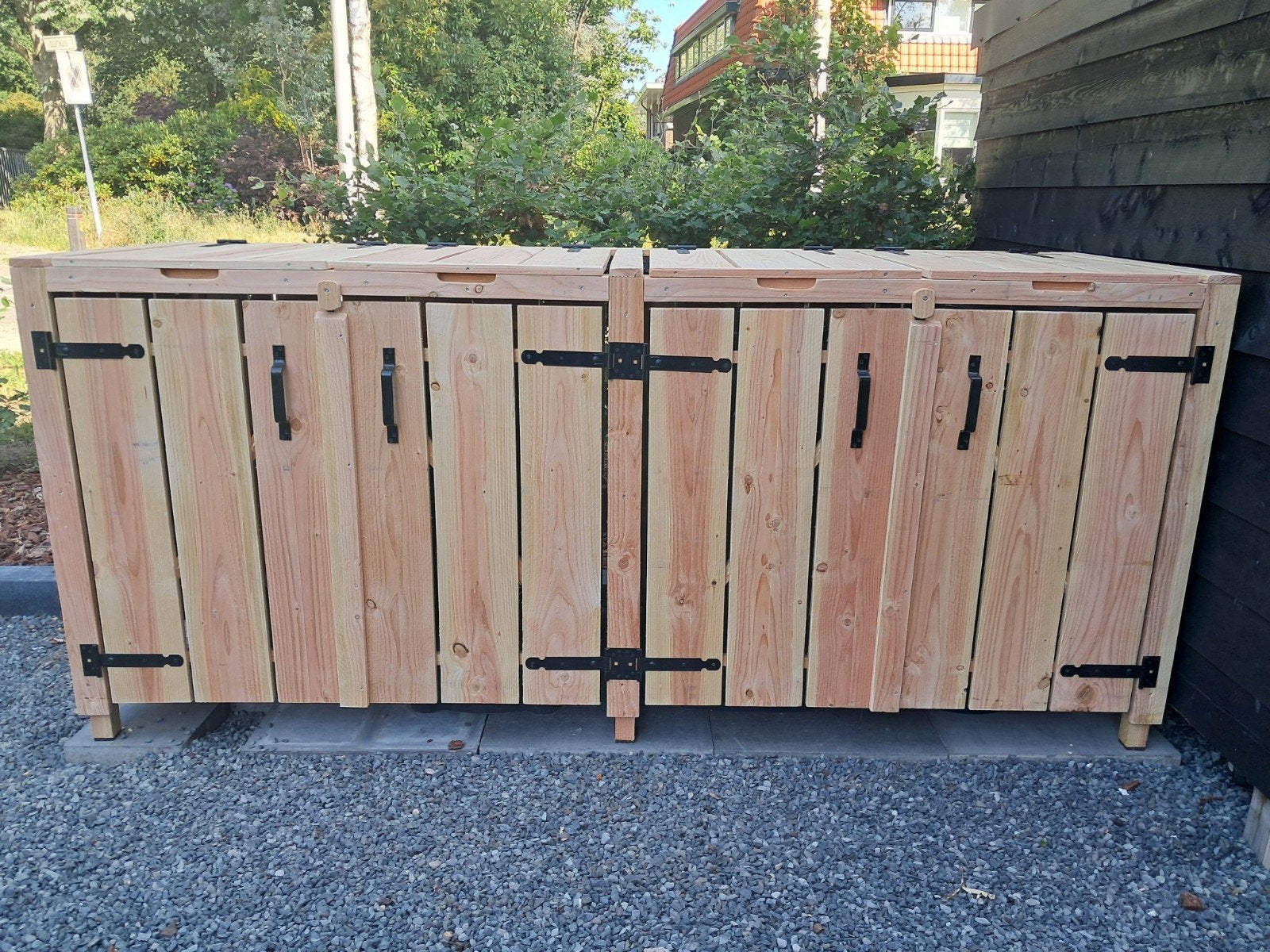 kliko ombouw container ombouw douglas hout *GRATIS MONTAGE*, Ophalen of Verzenden, Nieuw