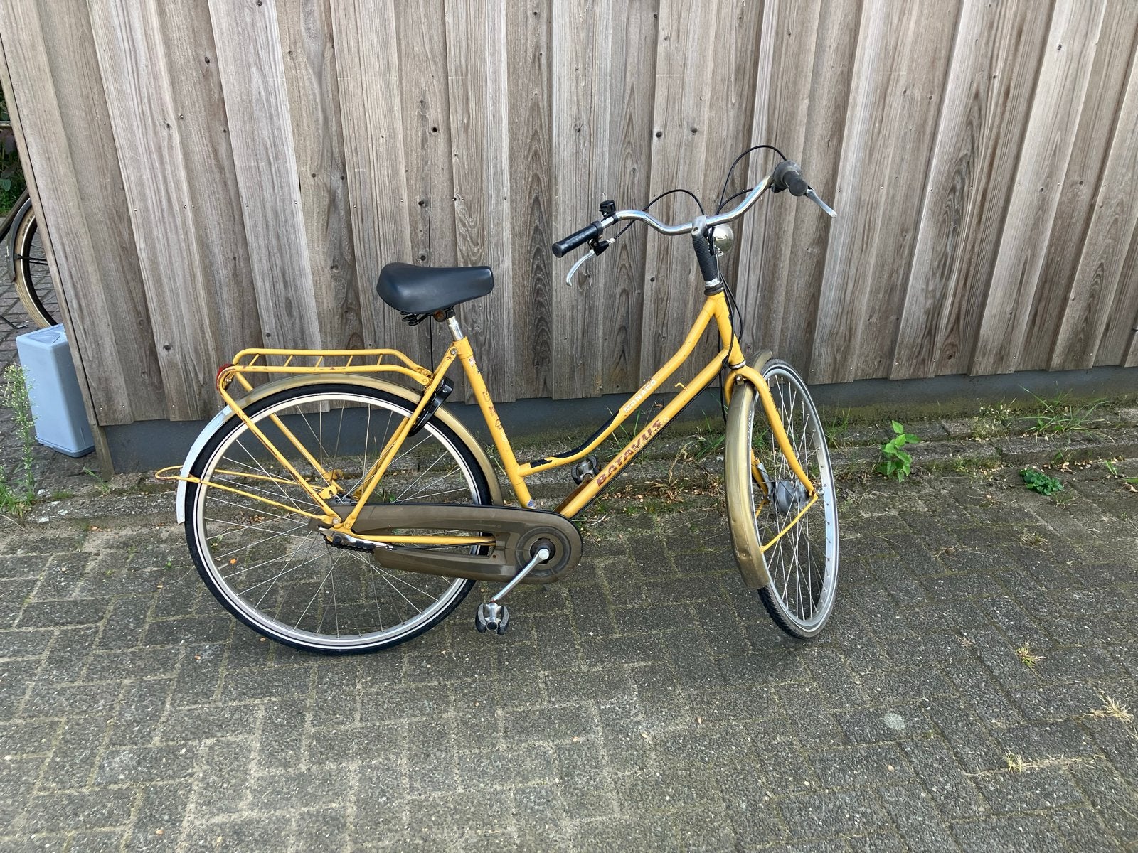 Batavus Canaca Damesfiets - Geel, Versnellingen, Batavus, Ophalen of Verzenden, Trommelrem