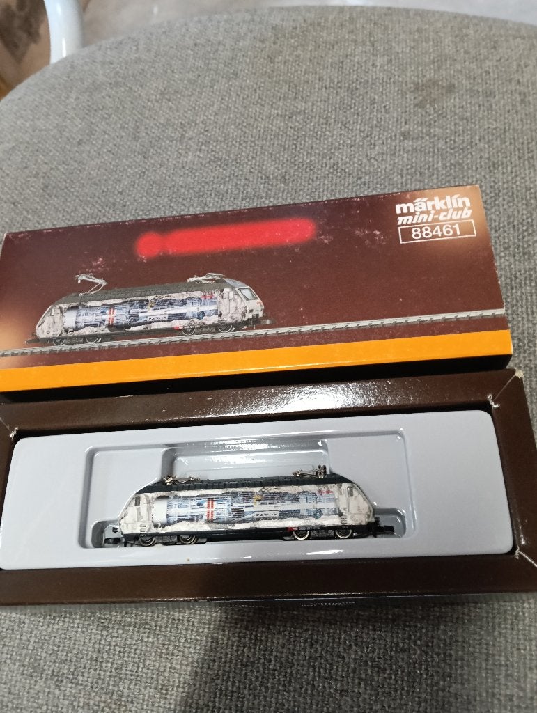 Marklin mini club 88461 locomotief Z spoor, Ophalen of Verzenden, Zo goed als nieuw, Märklin, Gelijkstroom