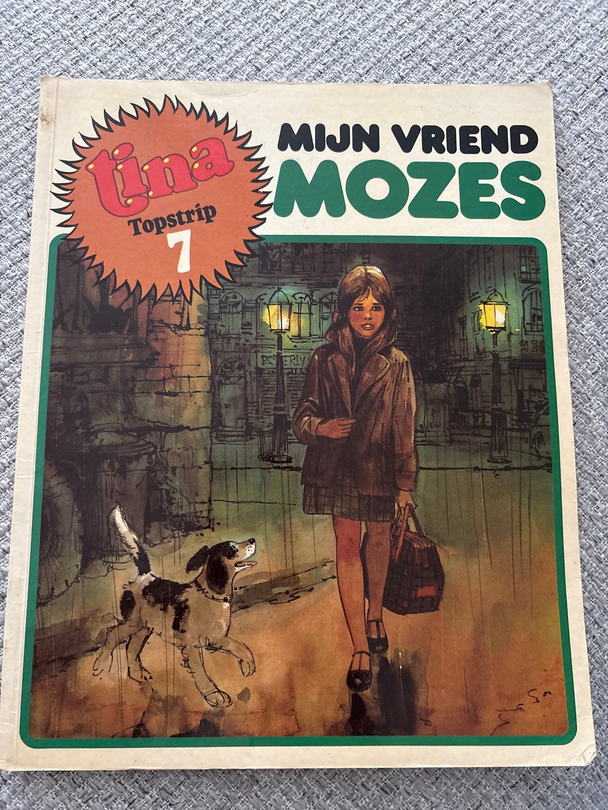 Tina Topstrip 7: Mijn Vriend Mozes - Vintage Stripboek, Boeken, Eén stripboek, Ophalen of Verzenden, Gelezen