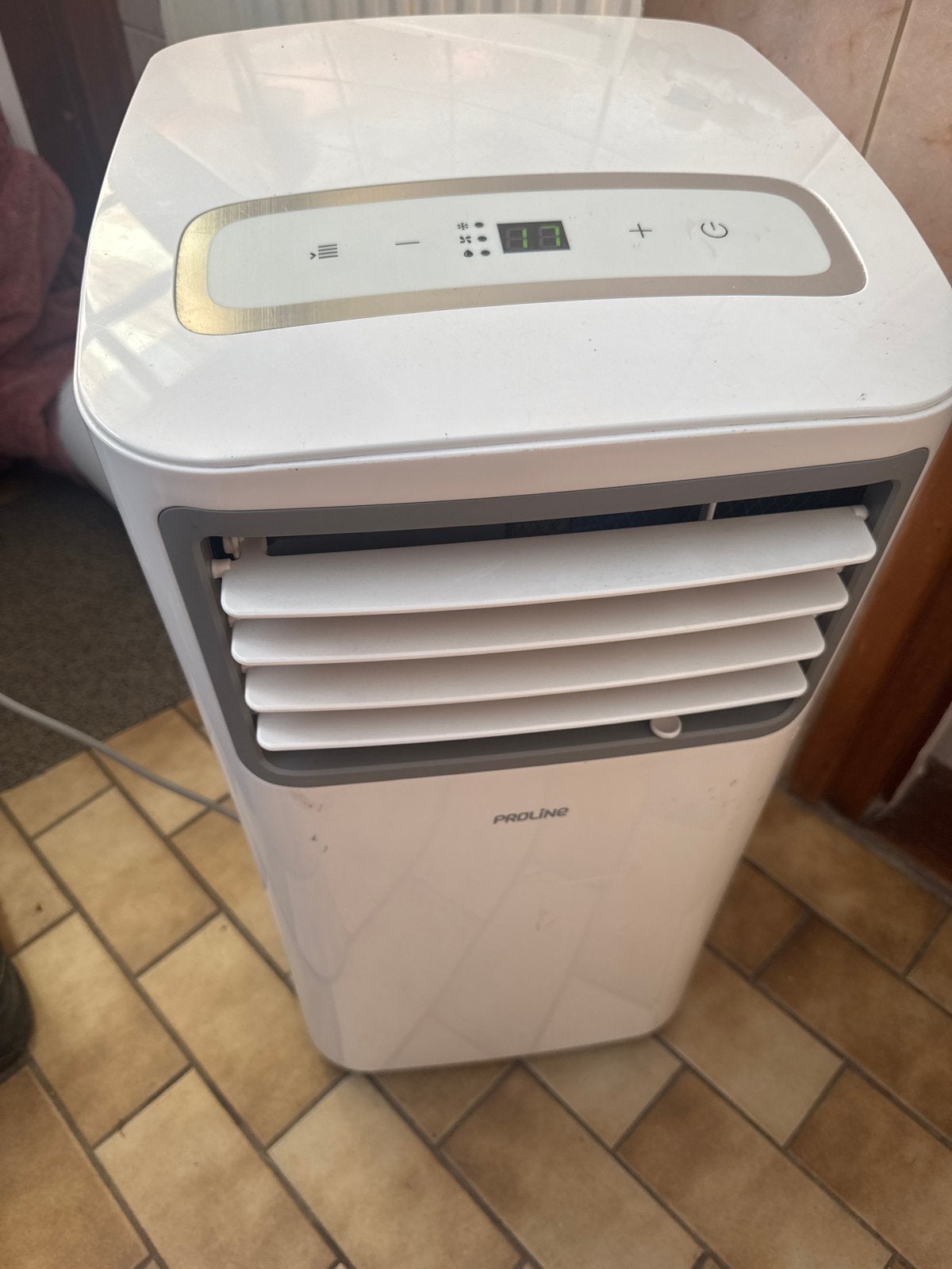 Proline Mobiele Airco 8000 BTU 2.3kW, Ophalen, Gebruikt, Minder dan 60 m³, Koelen en Ontvochtigen