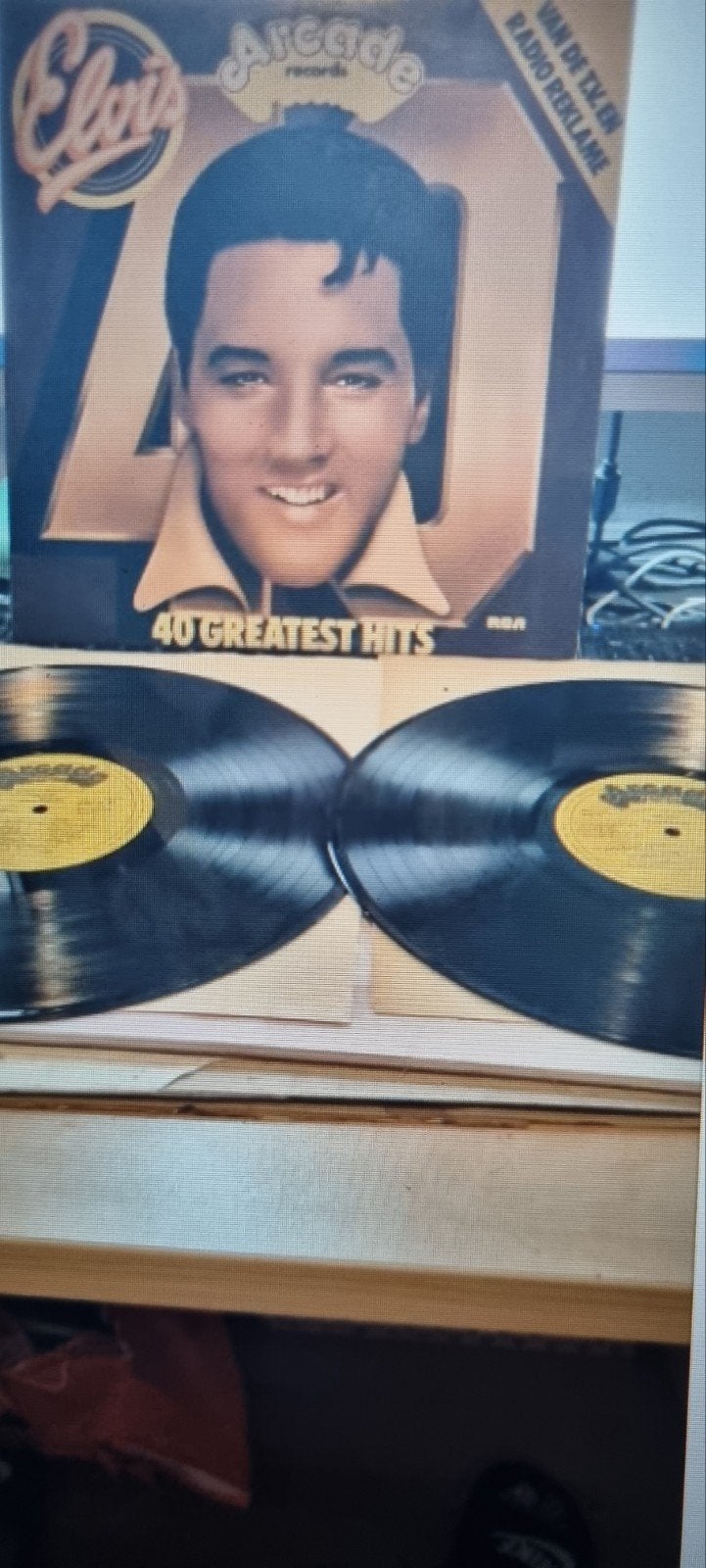 Elvis Presley - 40 Greatest Hits Dubbel-LP (Arcade Records), Gebruikt, Pop, Ophalen of Verzenden, Dubbel-LP