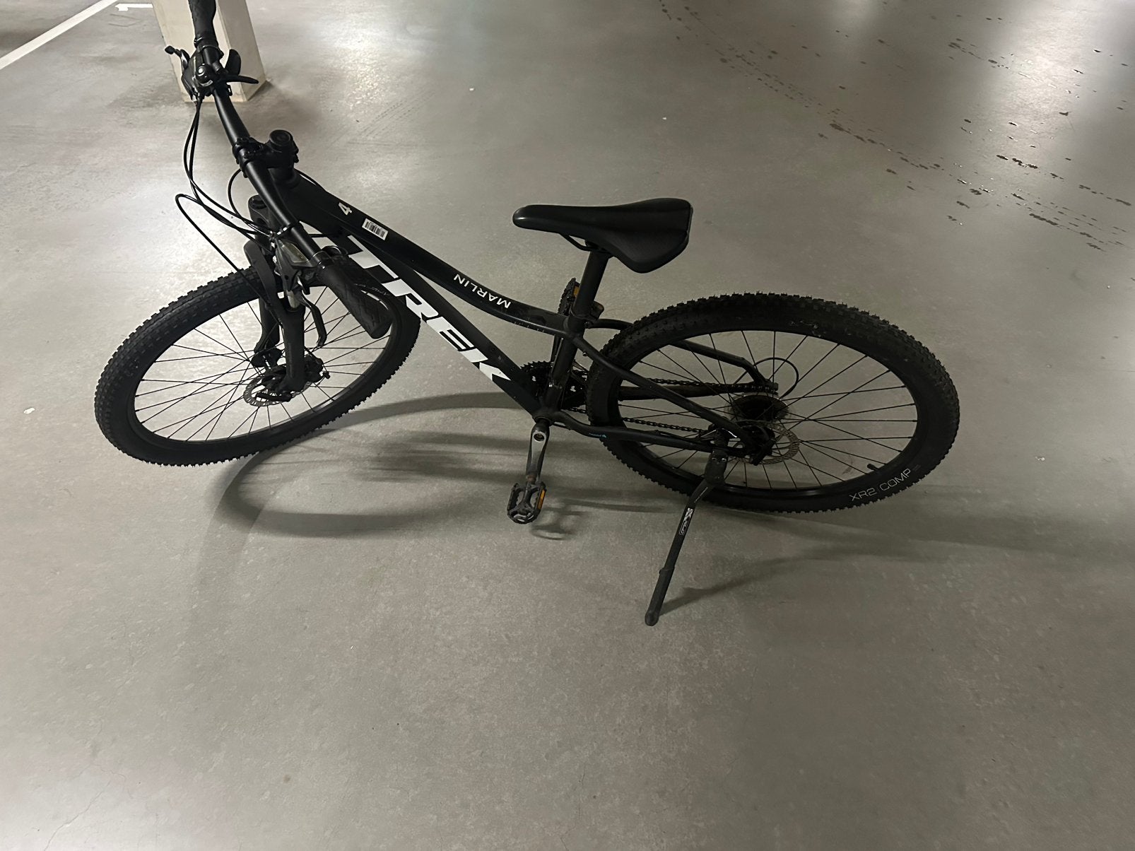 Trek Marlin 4 mountainbike 27,5” – XS – zwart, Minder dan 45 cm, Ophalen, Zo goed als nieuw, Trek