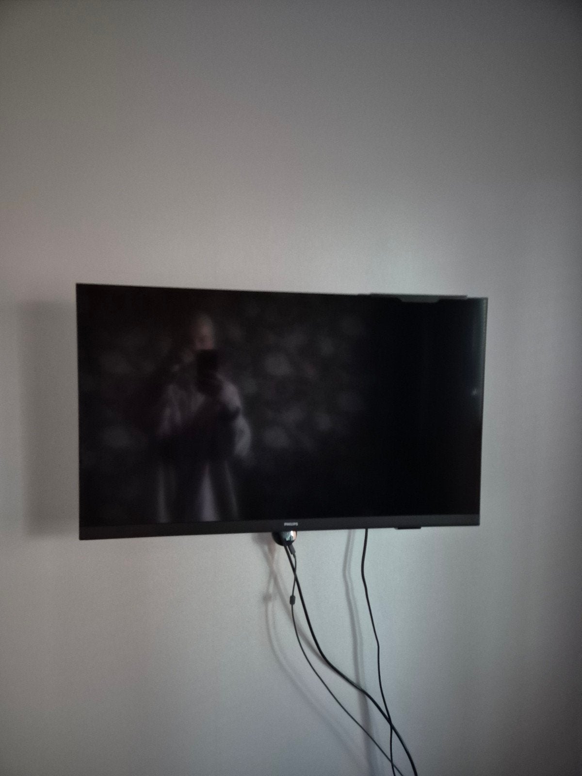 Philips TV 32 inch met muurbeugel en Google Chromecast, Ophalen, Philips, Gebruikt, 50 Hz