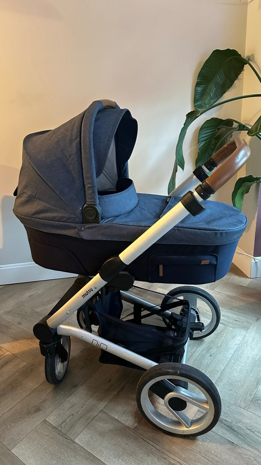 Mutsy Mio complete kinderwagen set + accessoires, Ophalen, Gebruikt, Combiwagen, Met reiswieg