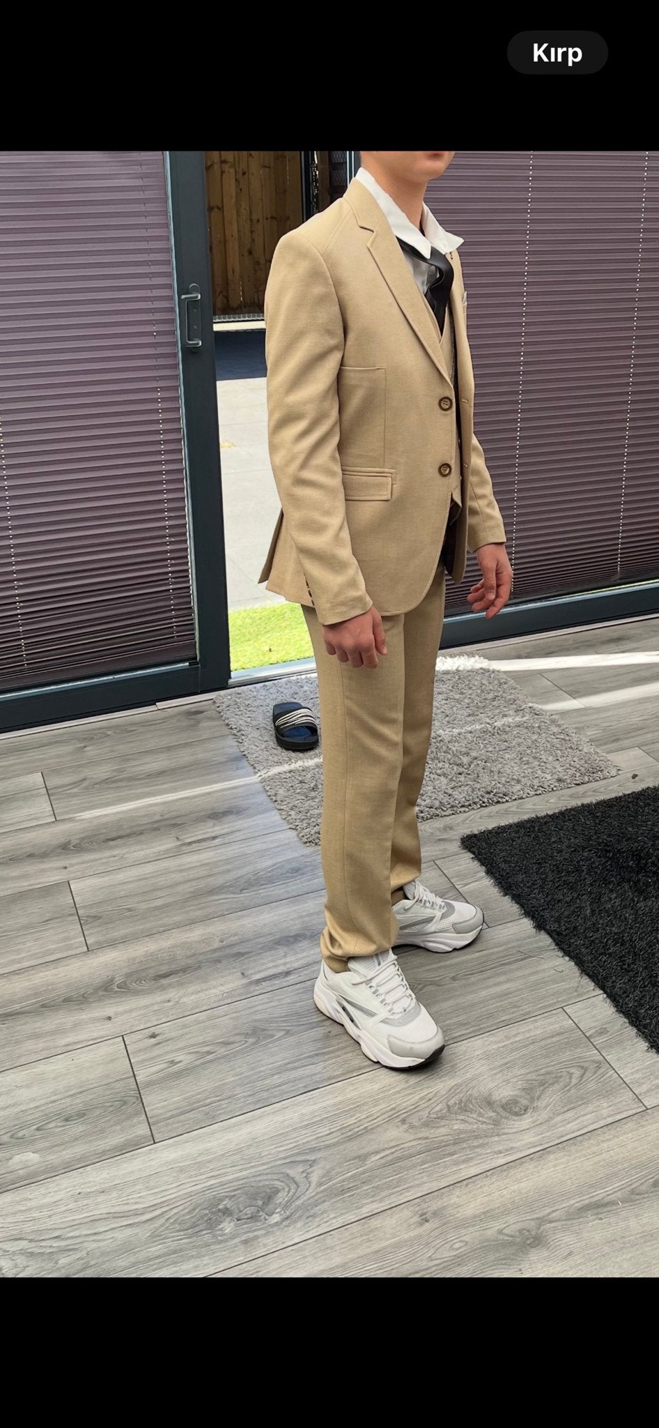 Compleet Gala Pak - Beige, Ophalen of Verzenden, Zo goed als nieuw, Overige maten, Beige