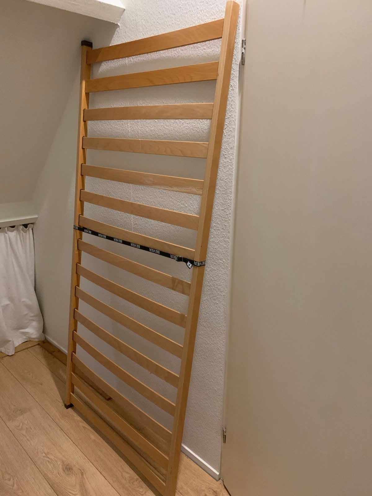 Lattenbodem 90x200 cm - Gebruikt, Ophalen, Gebruikt, 90 cm, Eenpersoons
