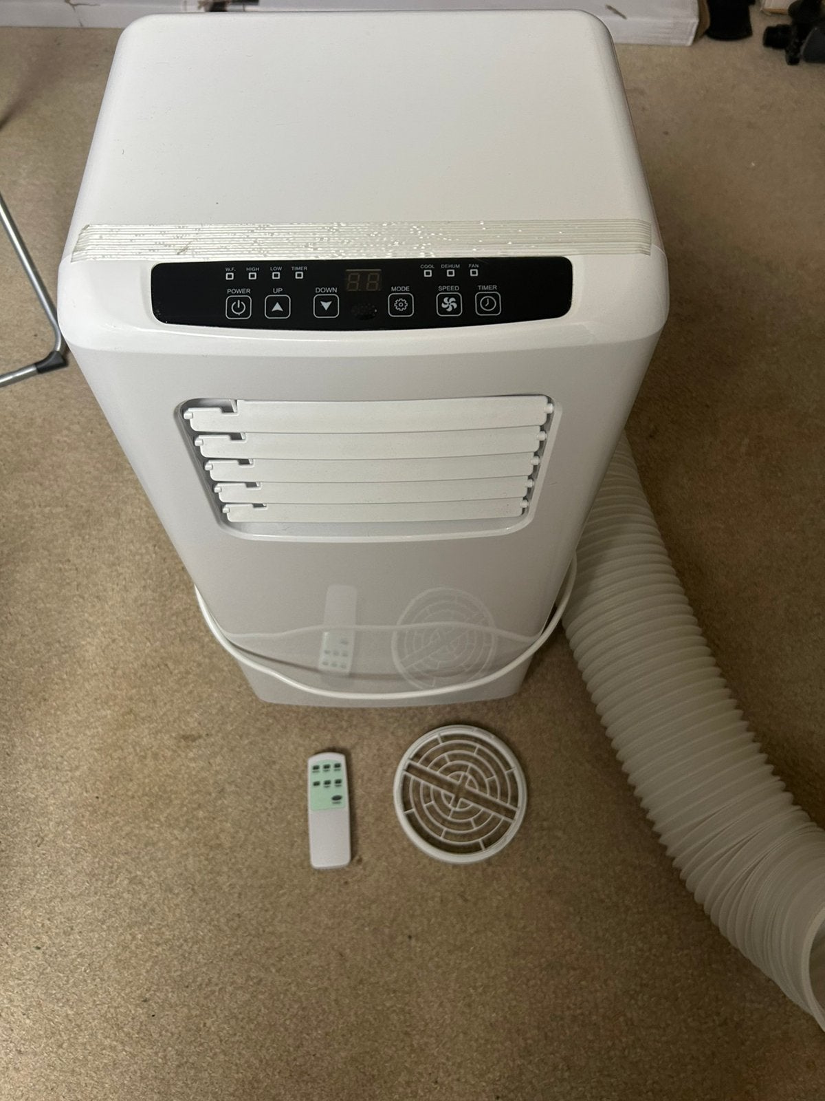 Handson mobiele airco, Minder dan 60 m³, 3 snelheden of meer, Ophalen of Verzenden, Zo goed als nieuw