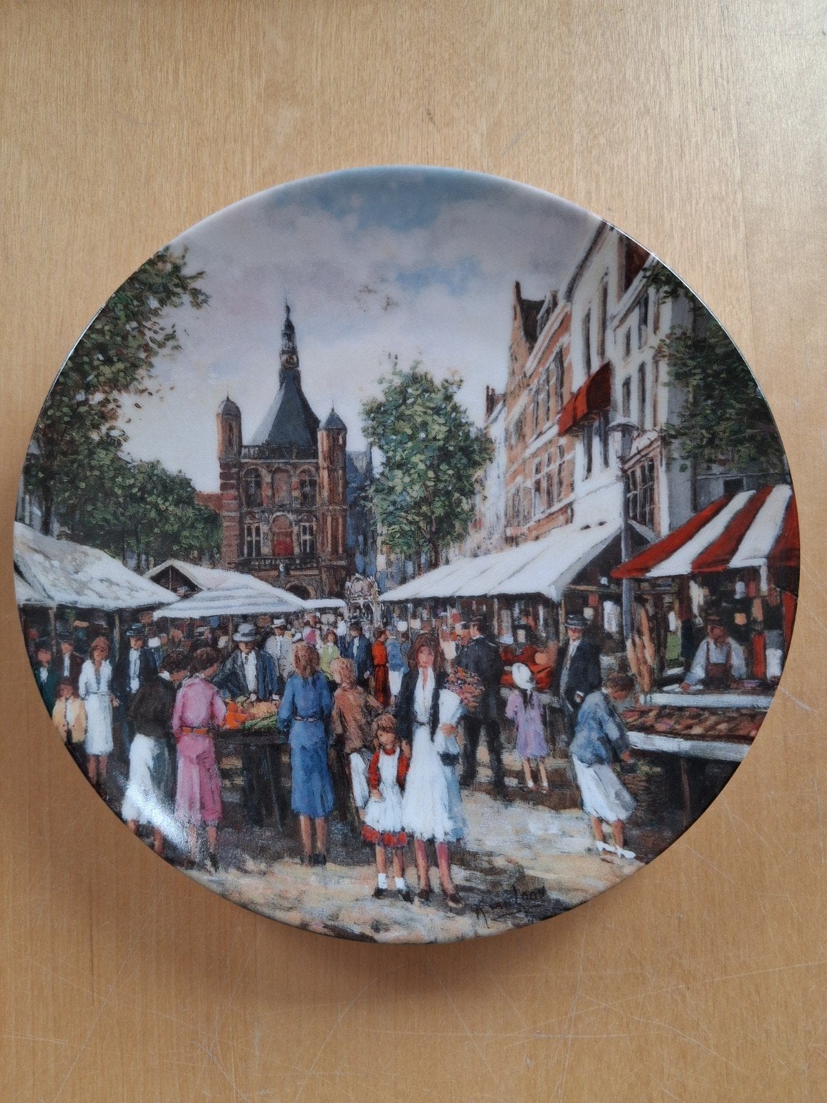Royal Mosa Deventer Brink Sierbord - Limited Edition, Antiek en Kunst, Ophalen of Verzenden