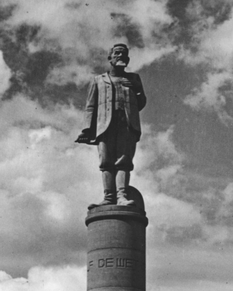 984408	De Hoge Veluwe	Monument Chr de Wet 1954	Gld	Gelopen, Ophalen of Verzenden, 1940 tot 1960, Gelopen, Gelderland