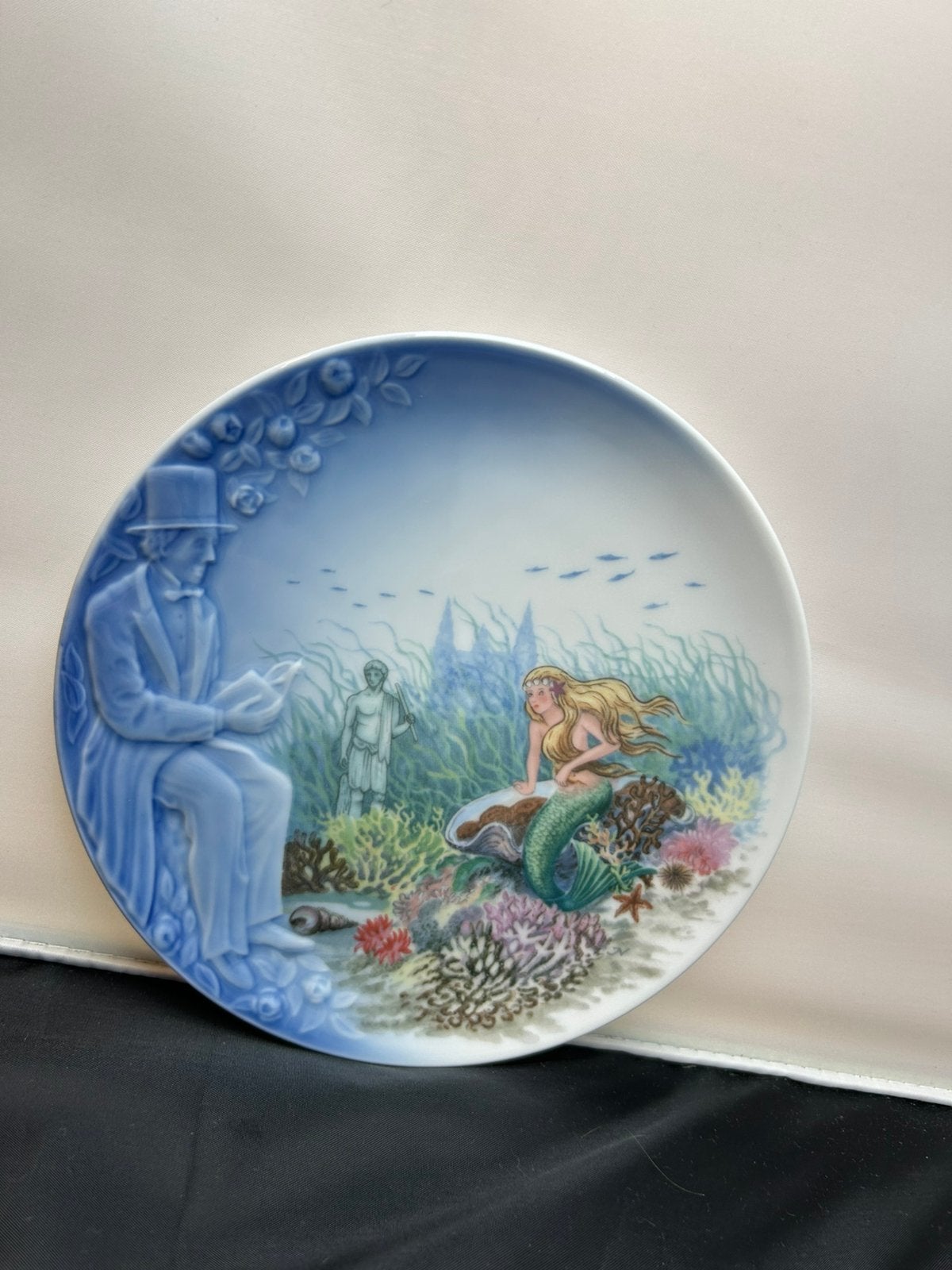 Vintage Bing & Grøndahl wandbord – The Little Mermaid 1st, Ophalen