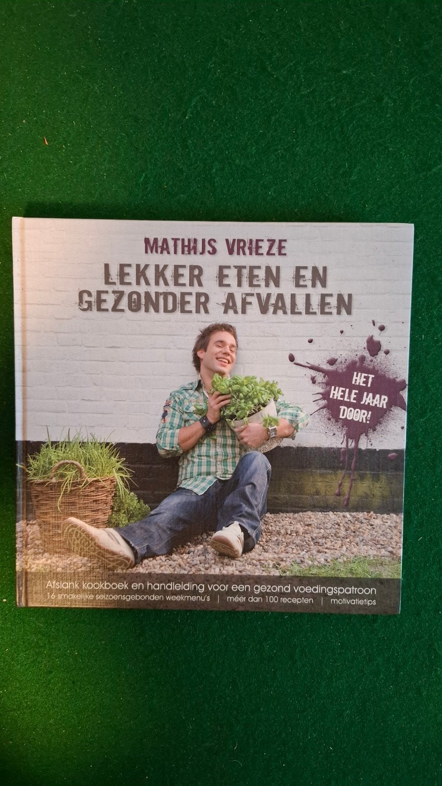 M. Vrieze - Lekker eten en gezonder afvallen, Ophalen of Verzenden, Zo goed als nieuw, M. Vrieze