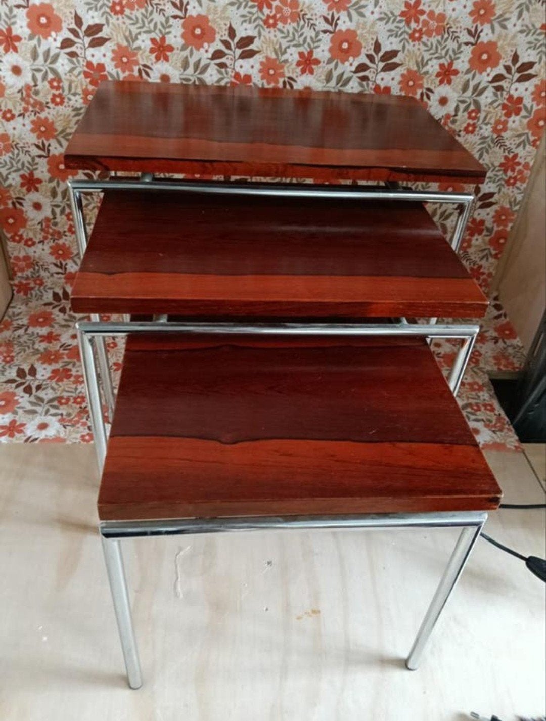 Mimi set tafeltjes - Bijzettafels - Salontafels, Ophalen, Gebruikt, Onbekend, Onbekend