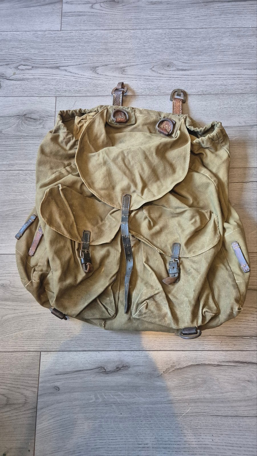 Duitse wehrmacht rugzak (2), Ophalen of Verzenden, Duitsland, Overige typen