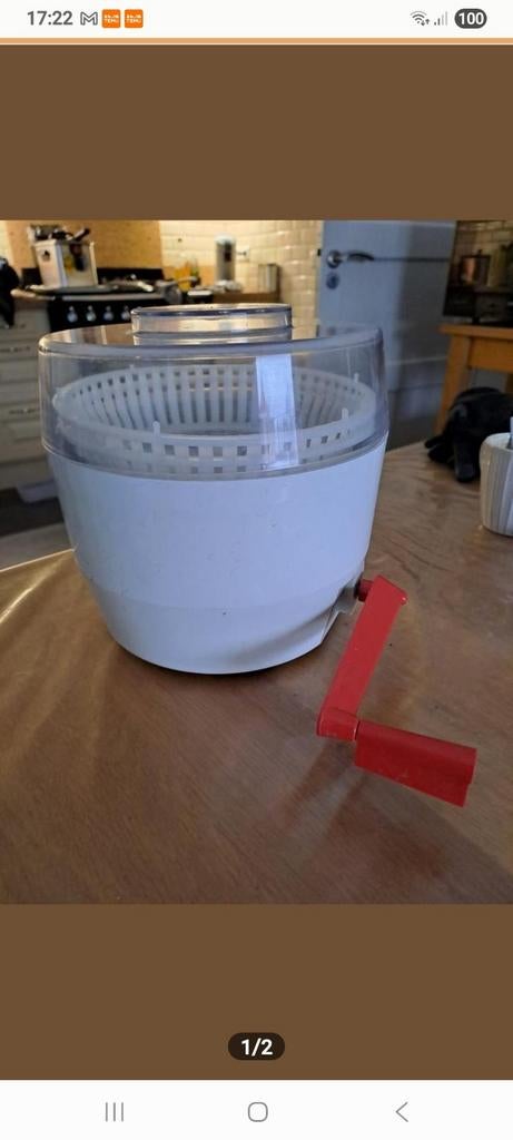 Aardappelschrapmachine/ slacentrifuge in 1, Ophalen of Verzenden