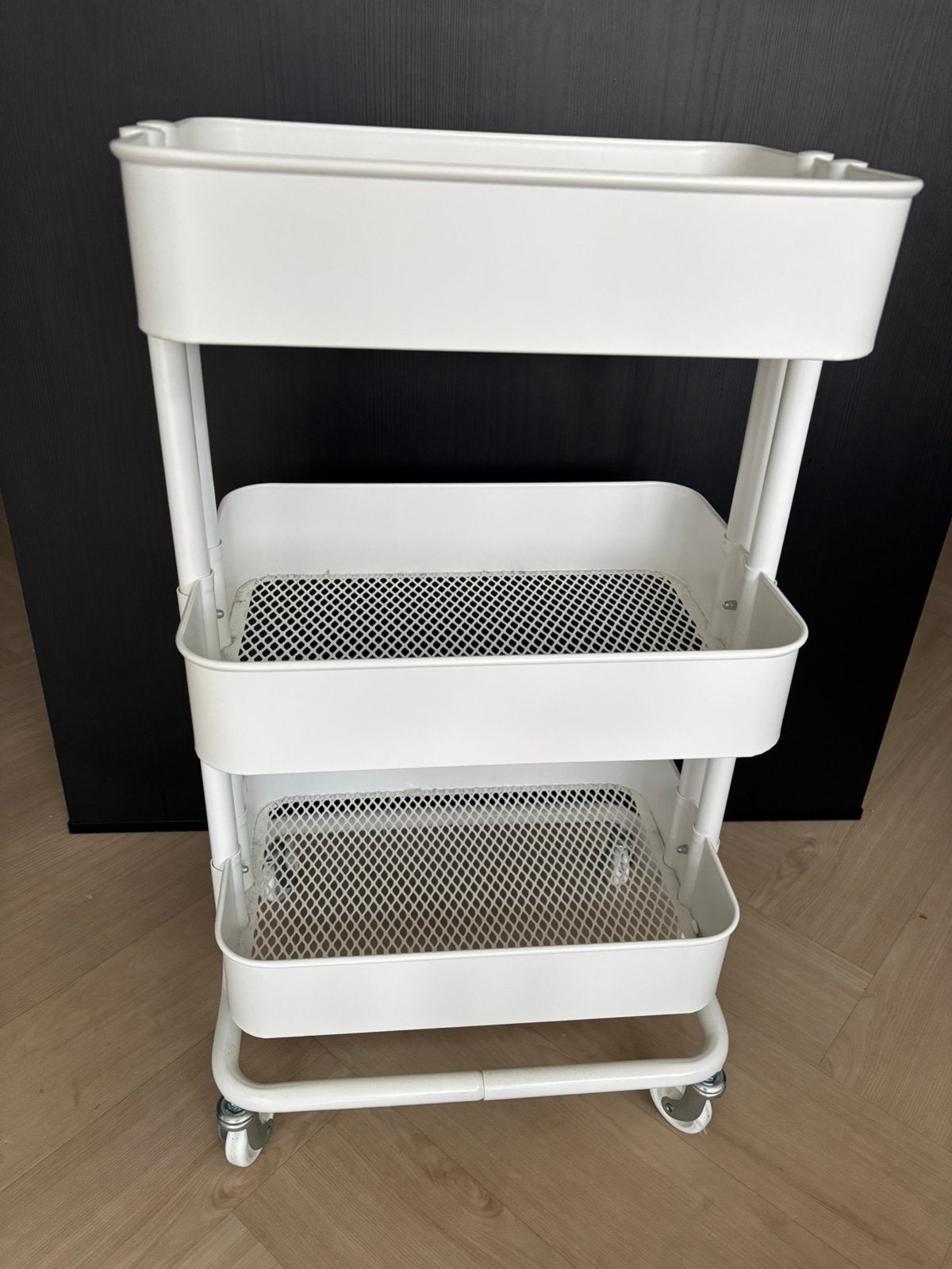 Hele nette witte trolley, Ophalen, Gebruikt