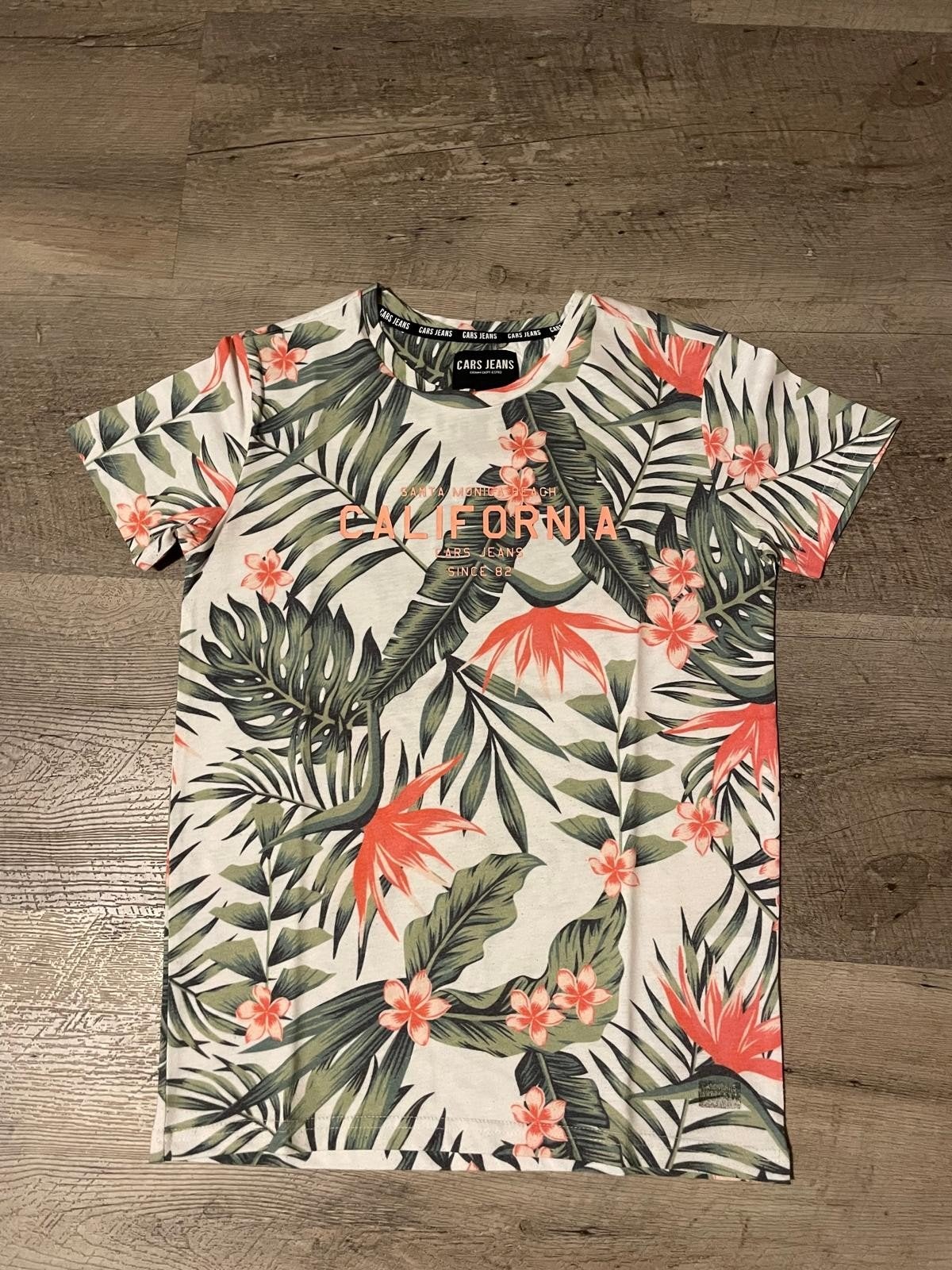 ZGAN Cars Jeans shirt maat 12 (maat 152), Ophalen of Verzenden, Zo goed als nieuw, Shirt of Longsleeve, Jongen