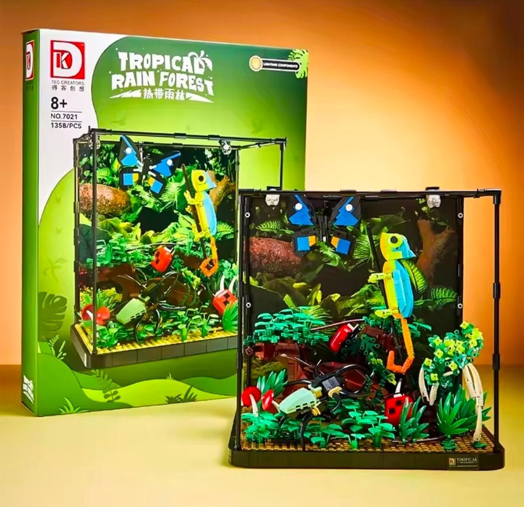 Bouwpakket Tropisch Regenwoud (1358 stuks), Kinderen en Baby's, Speelgoed | Duplo en Lego, Gebruikt, Ophalen of Verzenden