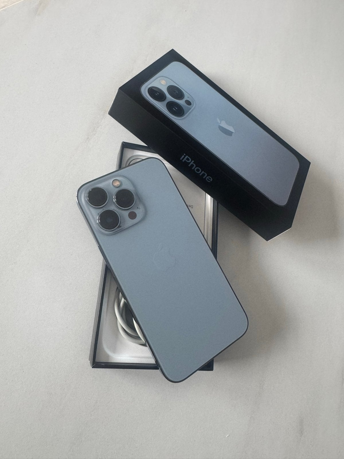 iPhone 13 Pro 128GB - Zo goed als nieuw, Telecommunicatie, Mobiele telefoons | Apple iPhone, 128 GB, Blauw, Ophalen of Verzenden