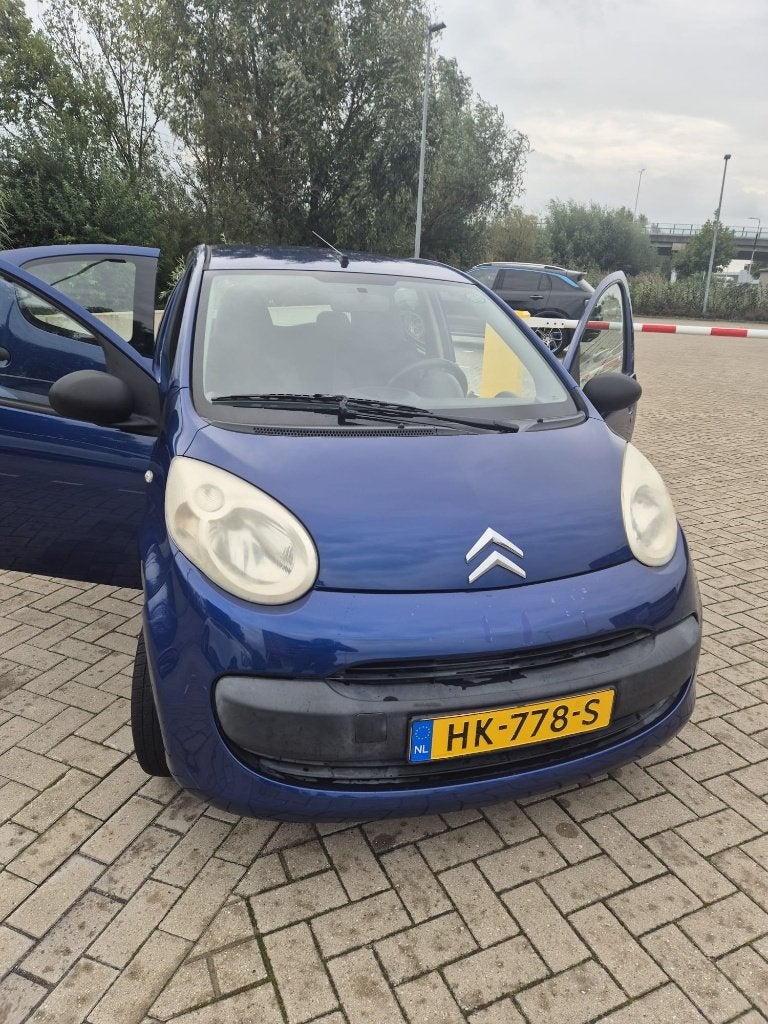 Citroën C1 1.0 5-DRS 2006 Blauw, Auto's, Voorwielaandrijving, Stof, Airbags, C1