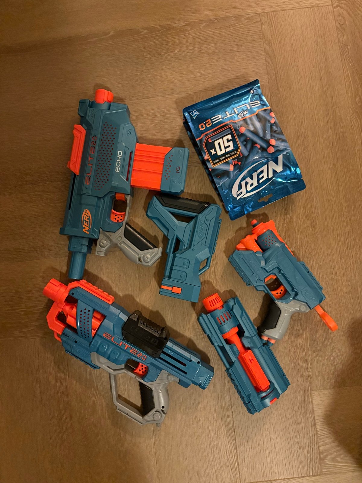 Nerf Elite 2.0 Blasters Set met Extra Darts, Ophalen, Zo goed als nieuw