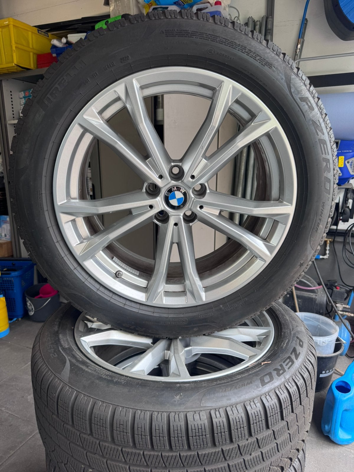 BMW X3 X4 G01 G02 Winterset 19 inch, Auto-onderdelen, Banden en Velgen, 19 inch, Banden en Velgen, Terreinwagen, Gebruikt