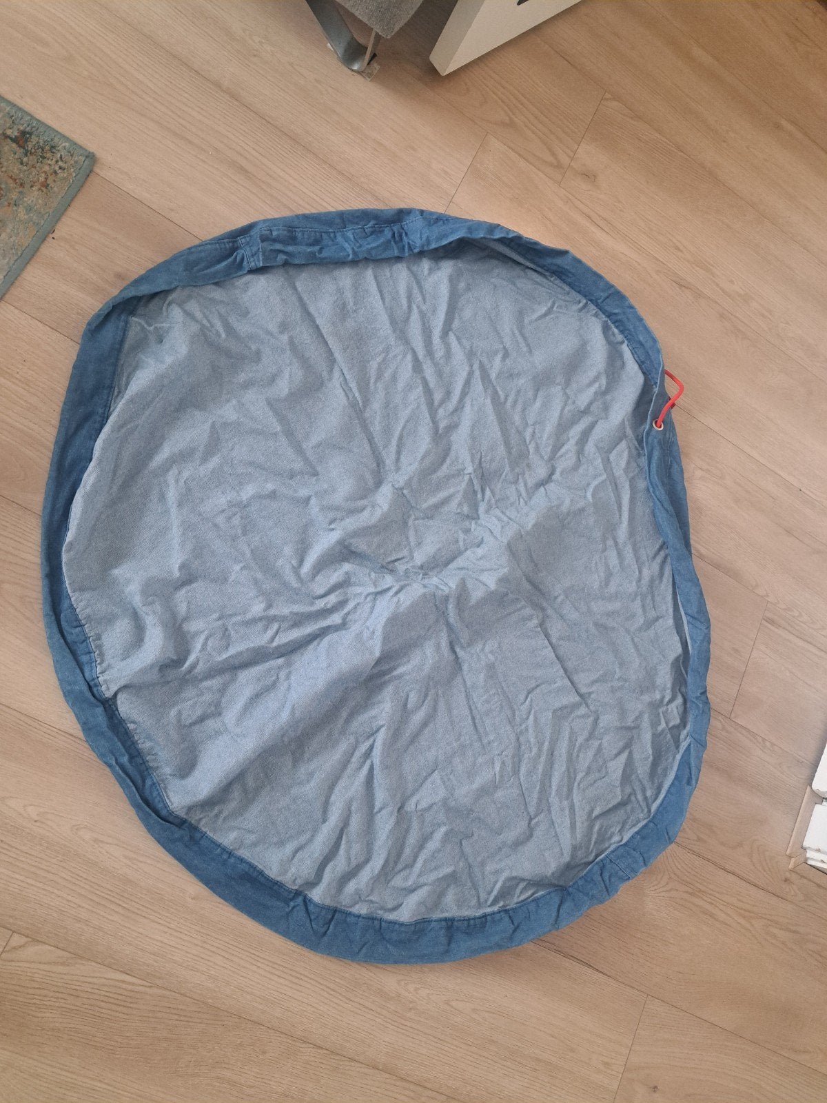 Play&Go Denim Speelkleed/Opbergzak met Rood Koord, Ophalen of Verzenden, Gebruikt, Jongen of Meisje