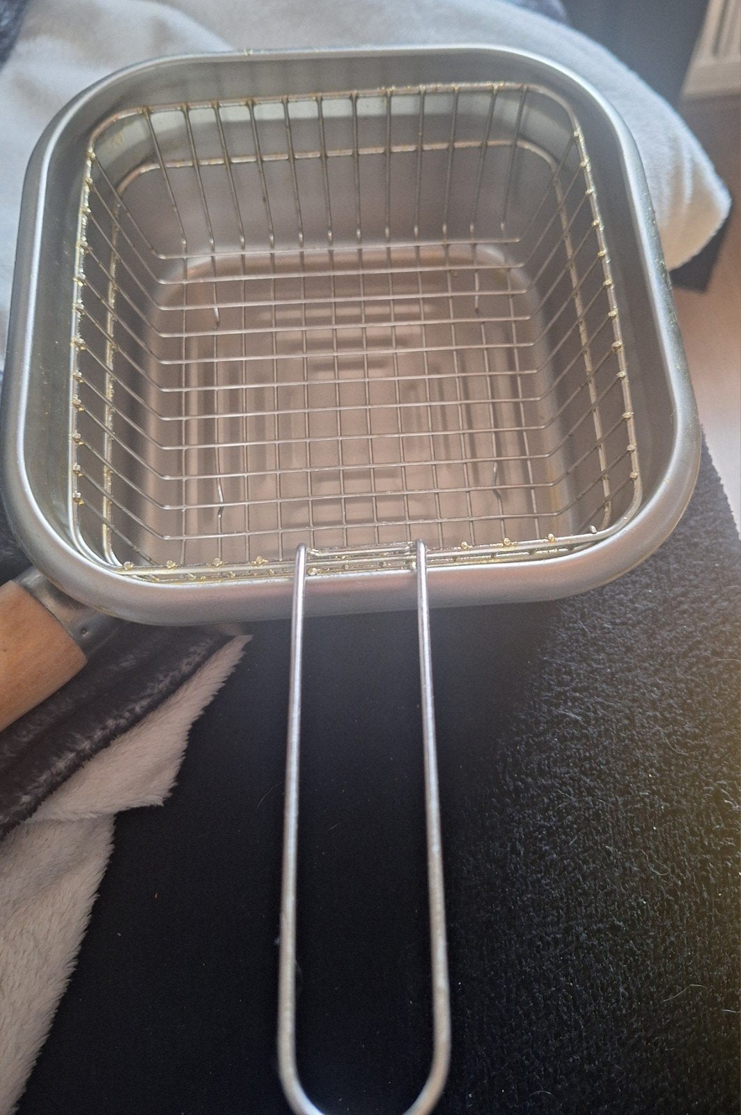 Mini frituur-pannetje, Witgoed en Apparatuur, Frituurpannen, Minder dan 1 liter, Ophalen of Verzenden, Zo goed als nieuw