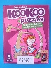 Kookoo puzzel sprookjes 24 st nr. 999-KOO 03-02, Ophalen, 500 t/m 1500 stukjes, Zo goed als nieuw