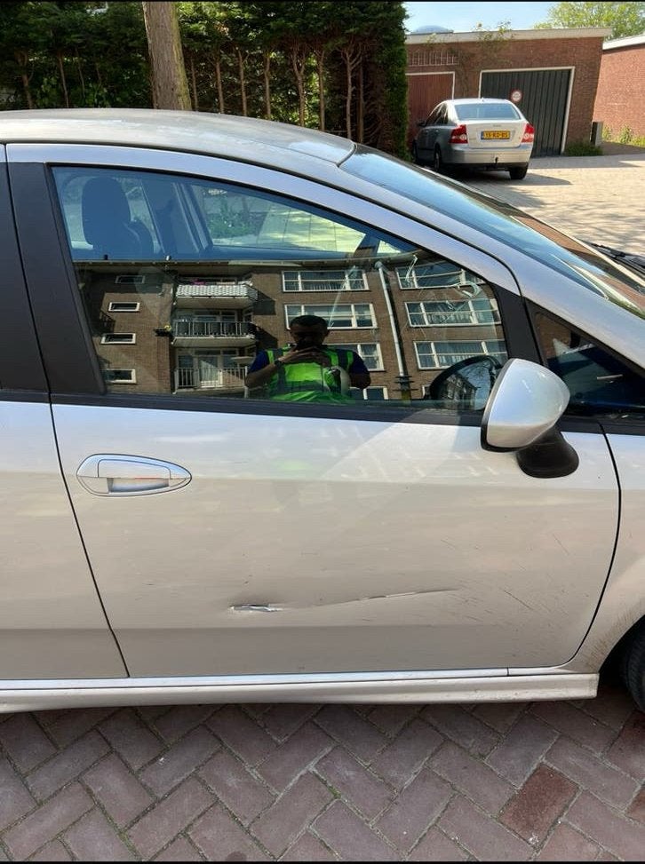 Binnenzijde deurpaneel van Fiat Punto, Auto-onderdelen, Ophalen of Verzenden, Fiat, Deur
