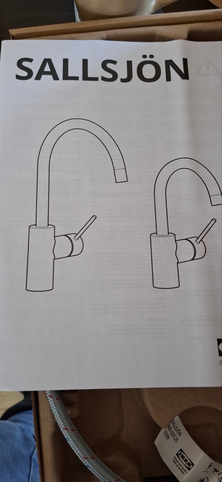Ikea SALLSJÖN Keuken/Badkamer Kraan - Nieuw in doos., Ophalen, Nieuw, Kraan