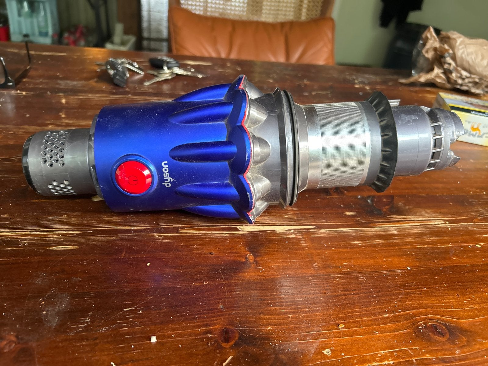 Dyson Cycloon voor V12 kapot, Inclusief accessoires, Gebruikt, Ophalen of Verzenden, Dyson