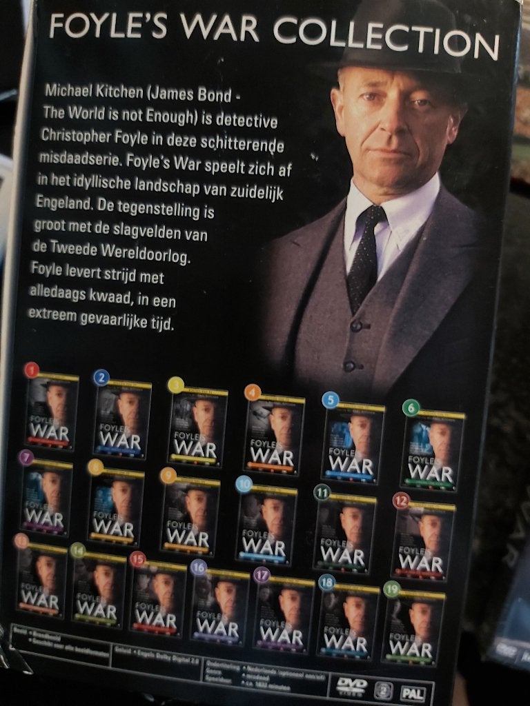 Foyle`s war box 1 t/m. 19, Cd's en Dvd's, Nederlands, Ophalen of Verzenden, Overige seizoenen, Gebruikt