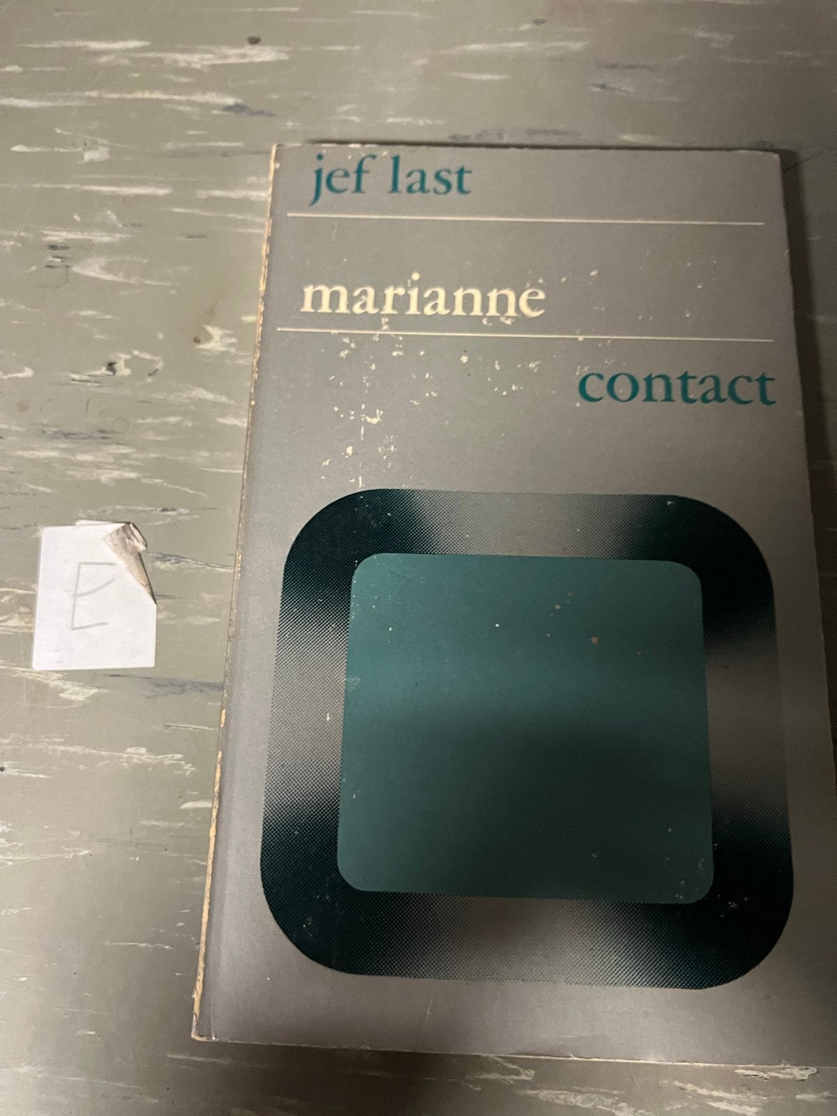 Marianne - Contact door Jef Last (Vintage Boek), Ophalen of Verzenden, Gelezen