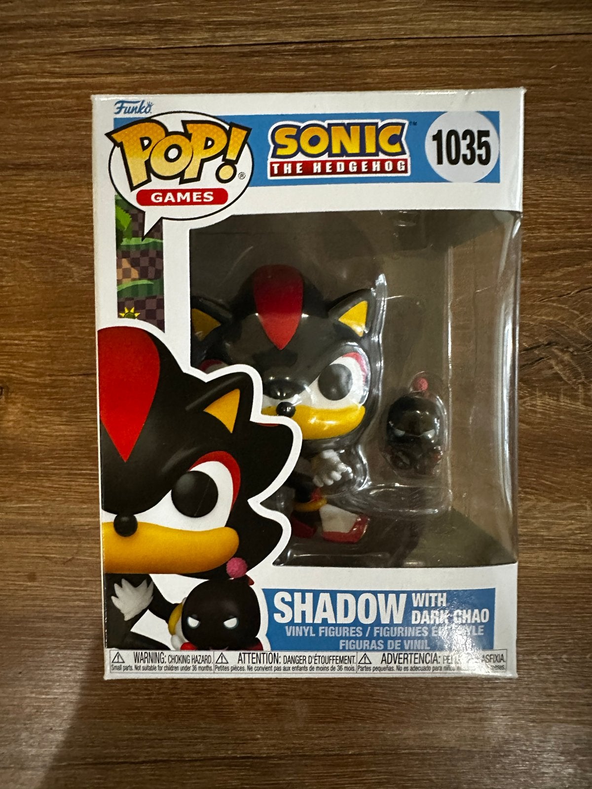 Funko Pop! Shadow with Dark Chao #1035 Sonic the Hedgehog, Ophalen of Verzenden, Nieuw