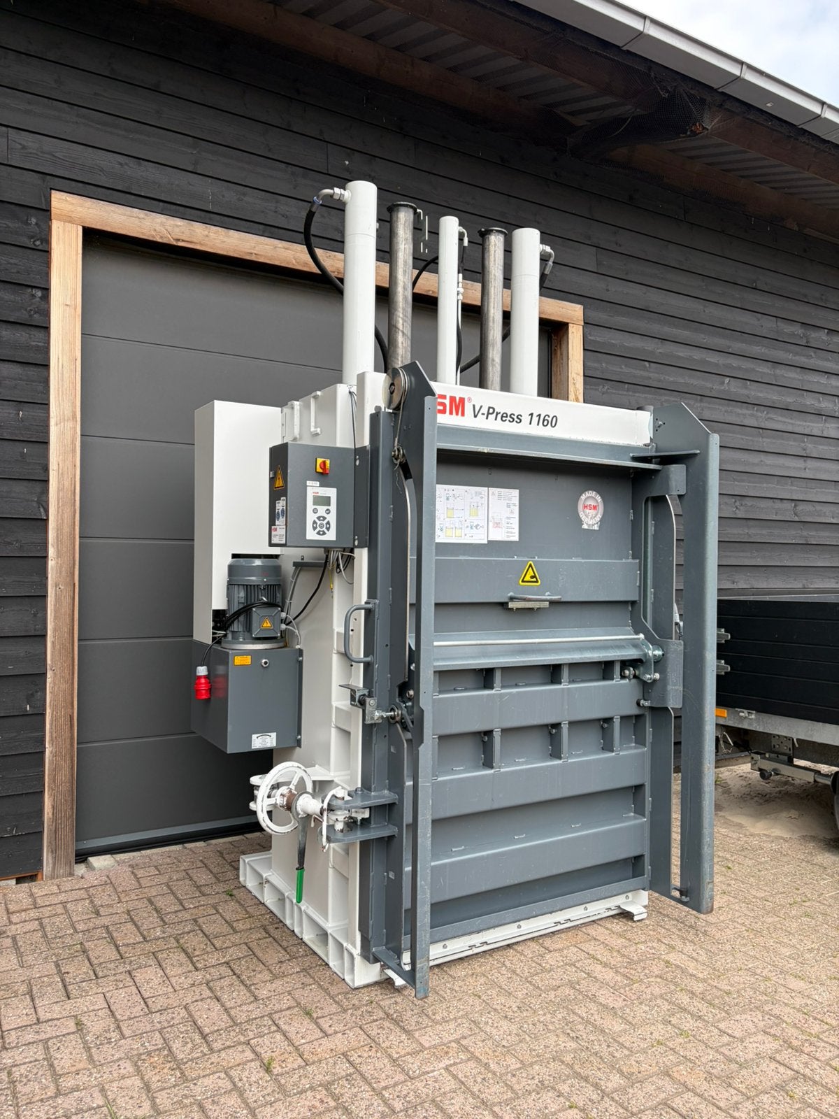 HSM V-Press 1160 Plus | 60 ton | Papierpers | Balenpers, Ophalen of Verzenden