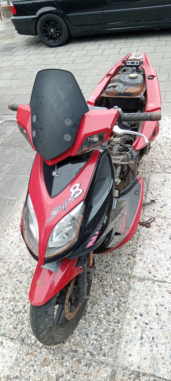 Kymco super 8 voor onderdelen te koop., Ophalen, Gebruikt, Overige typen, Kymco