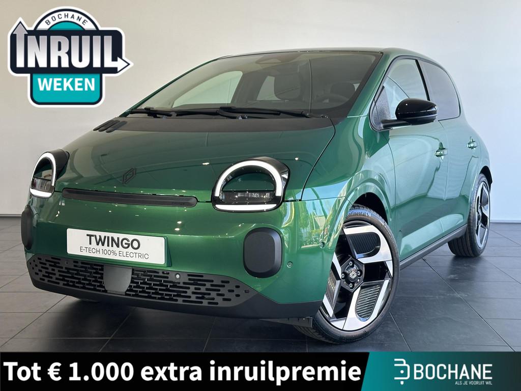 Renault Twingo urban range techno 27.5 kWh !DE NIEUWE OPKIKK, Auto's, Renault, Huisgarantie, Met garantie (alle), Nieuw, 28 kWh