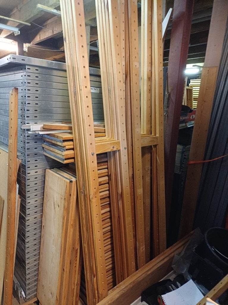 Bruynzeel boekenkast /legbordstelling 250 x 30, Ophalen, Zo goed als nieuw