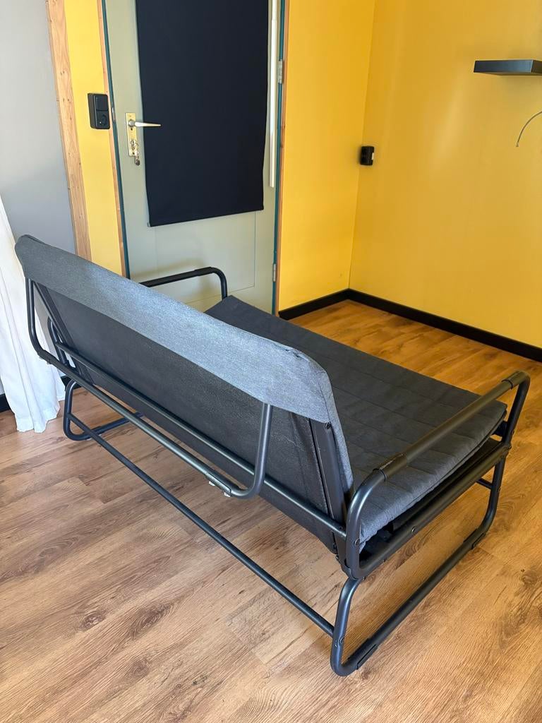 IKEA Slaapbank met matras - 120x190 cm, Ophalen, Gebruikt, 190 cm of minder, Twijfelaar